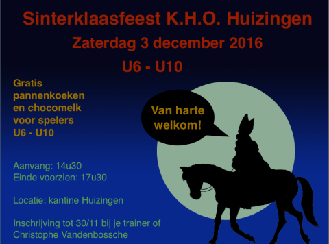 Sinterklaasfeest U6 tot U10