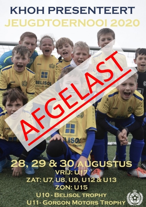 Afgelast tornooi 2020