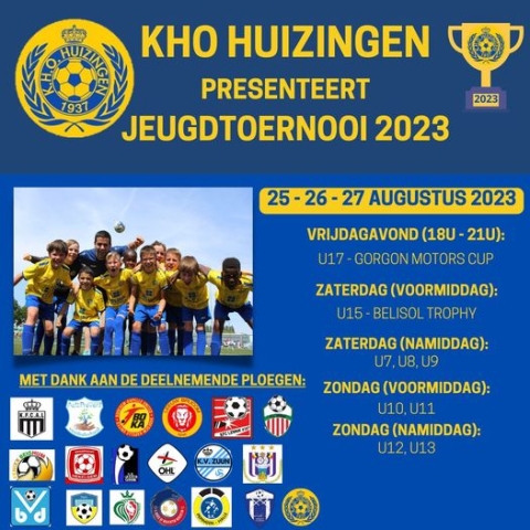 KHO Huizingen jeugdtornooi